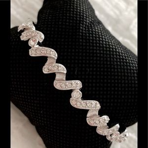 Swarovski Silver & Crystal Bangle